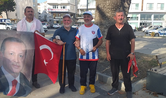 SİNOP’UN YOL SORUNUNA KARŞI YÜRÜDÜLER!