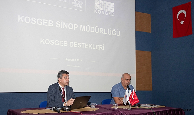 SİNOP ÜNİVERSİTESİ'NDE KOSGEB HİBELERİ KONUŞULDU!