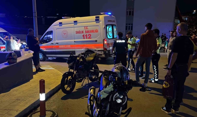 Sinop'ta trafik kazası: 2 yaralı