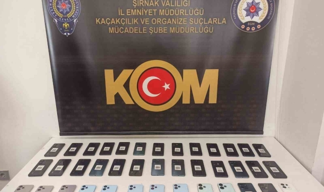Şırnak'ta 39 kaçakçılık ve asayiş operasyonunda 58 kişiye işlem yapıldı