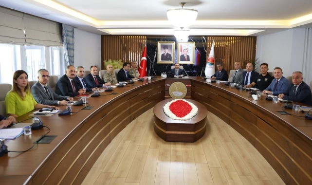 Şırnak'ta eğitim güvenliği toplantısı yapıldı