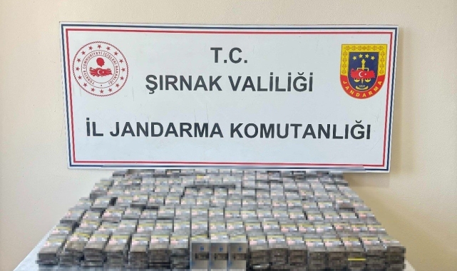 Şırnak'ta Jandarma'dan kaçakçılık operasyonu: 26 gözaltı