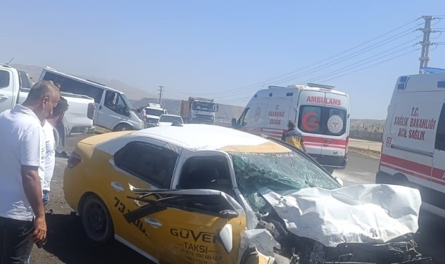 Şırnak'ta trafik kazası: 2 ağır yaralı