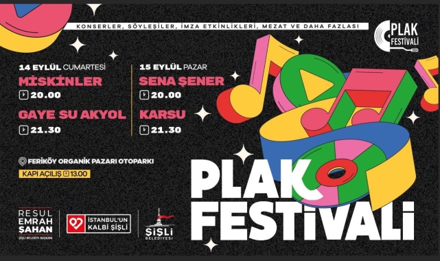 Şişli Plak Festivali'nin 4'üncüsü başlıyor