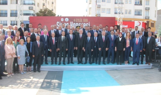 Sivas Kongresi'nin 105. yıl dönümü törenle kutlandı
