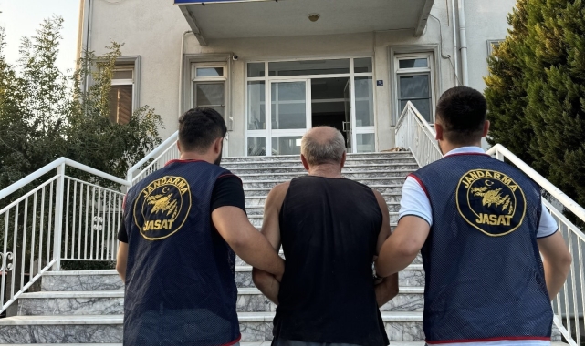 Söke'de 10 yıl hapis cezası ile aranan şahsı jandarma yakaladı