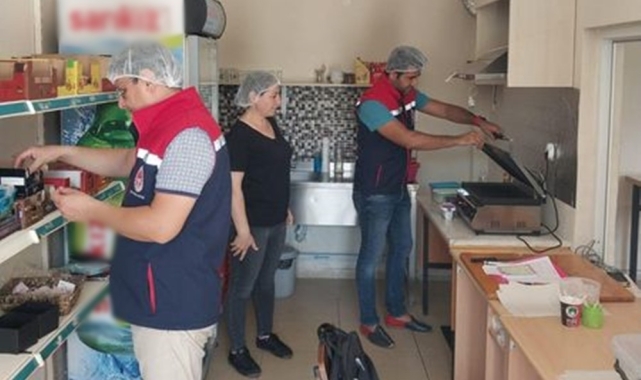 Söke'de okul kantinleri ve anaokulları yemekhaneleri denetlendi
