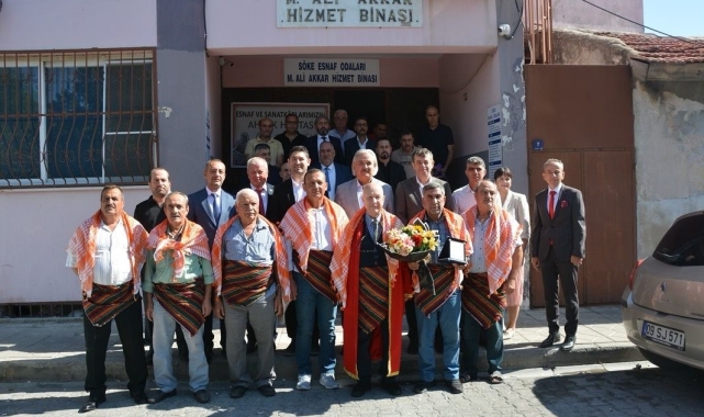 Söke'nin ahilerine duygulandıran tören