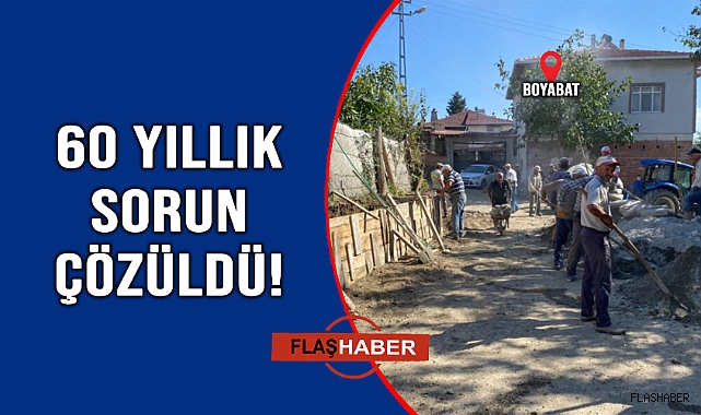 SORUN ORTADAN KALKTI!