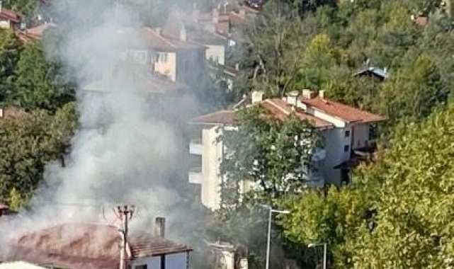 Sosyal tesiste çıkan yangın ekipler tarafından söndürüldü