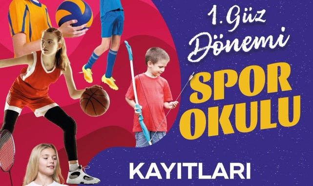 Spor A.Ş. 1. güz dönemi spor okulu kayıtlarını başlattı
