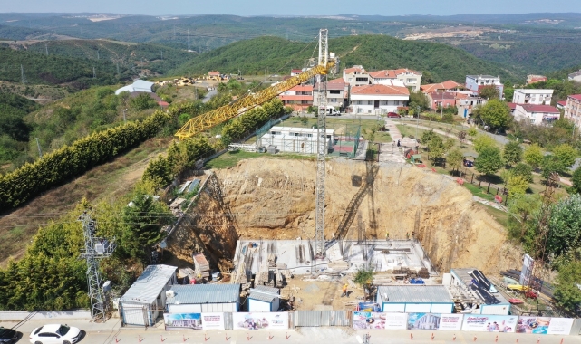Sultangazi Belediyesi'nin yaptığı Gençlik Spor ve Sağlık Merkezi kısa sürede tamamlanacak