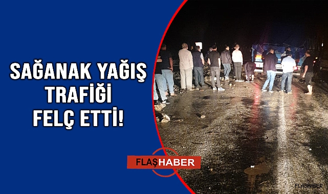 SÜRÜCÜLER MAHSUR KALDI!