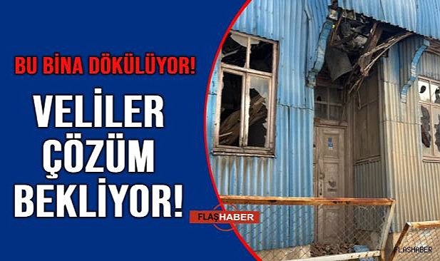 TARİHİ EVDEN DÜŞEN PARÇALAR ENDİŞE YARATTI!