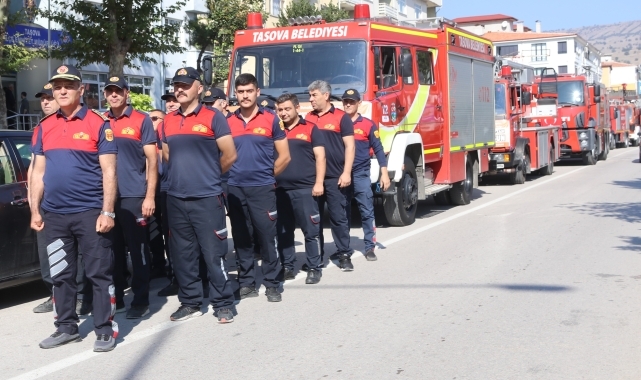 Taşova'da İtfaiyecilik Haftası kutlandı