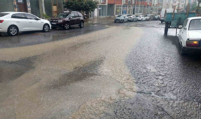 Tekirdağ'da sağanak yağış