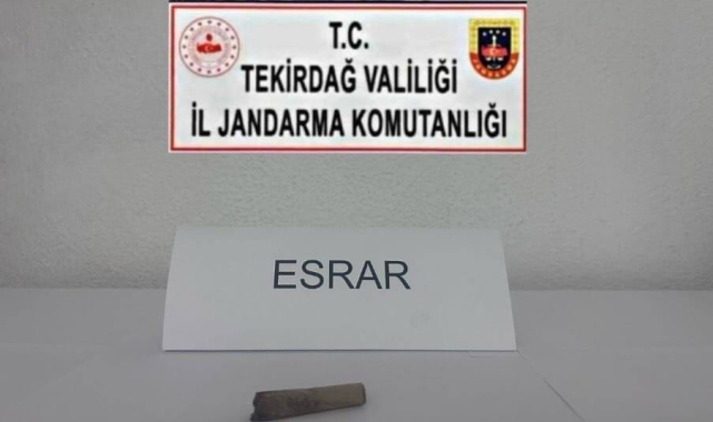 Tekirdağ'da uyuşturucu operasyonları