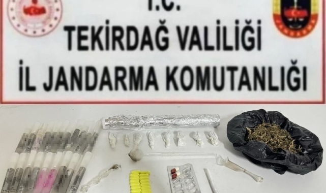 Tekirdağ'da uyuşturucu operasyonları