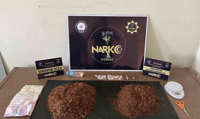 Tekirdağ'da uyuşturucu operasyonunda 4 kişi tutuklandı