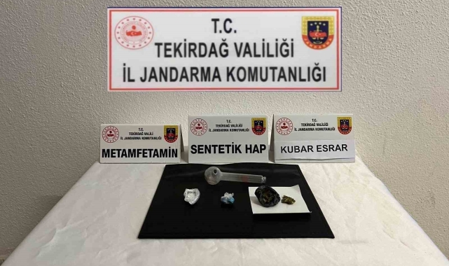 Tekirdağ'da uyuşturucu ve silah operasyonları