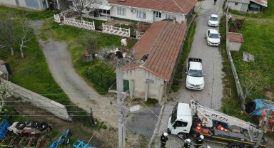 Termal kameralı dronlar aracılığıyla leylek yuvalarında bakım başlatıldı