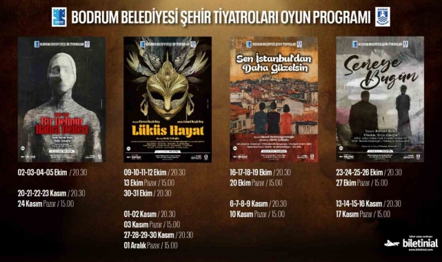Tiyatrolu günler 1 Ekim'de başlıyor