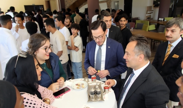 TOGÜ'de yabancı öğrenciler kahve gününde buluştu