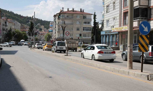 Tokat'ın trafiği 'yeşil dalga' rahatlıyor