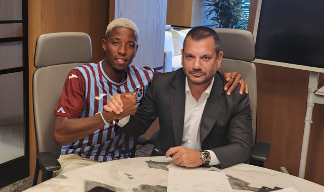 Trabzonspor, Simon Banza'ya imzayı attırdı