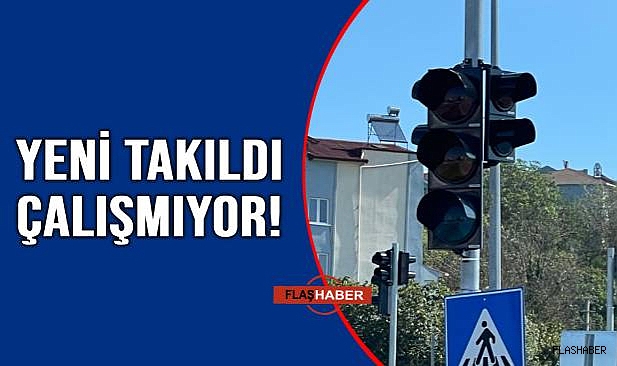 TRAFİK IŞIKLARI TEPKİYE NEDEN OLDU!