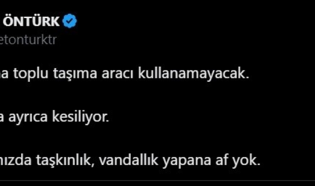 Trafikte korku dolu anlar yaşatan sürücü bir daha toplu taşıma aracı kullanamayacak