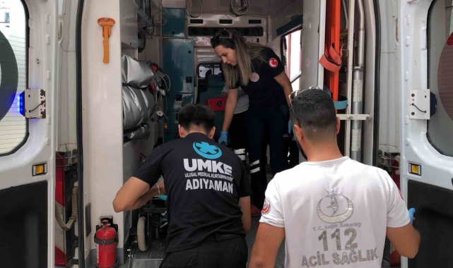 Traktörün römorkundan düşen çocuk yaralandı