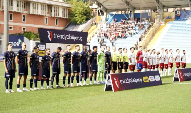 Trendyol Süper Lig: Kasımpaşa: 0 - Antalyaspor: 0