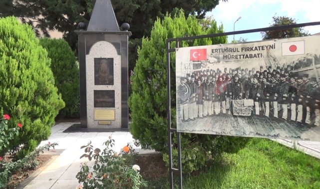 Türk Japon dostluğunun temeli orada atılmıştı: Japon ve Türk bayraklarıyla donatıldı
