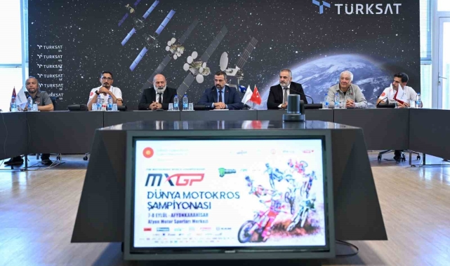 Türksat'tan, Dünya Motokros Şampiyonası'na iletişim desteği