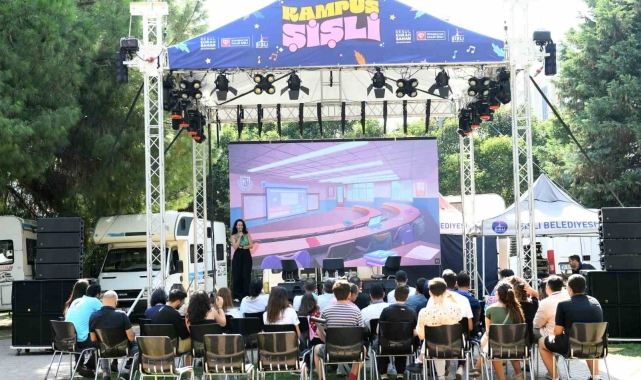 Üniversiteli gençler 'Kampüs Şişli Festivali'nde buluştu