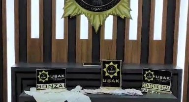 Uşak'taki uyuşturucu operasyonunda 9 şüpheli tutuklandı