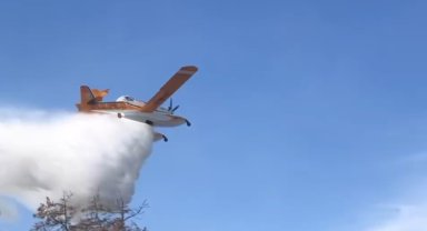 Uzunköprü'de ormanlık alanda korkutan yangın