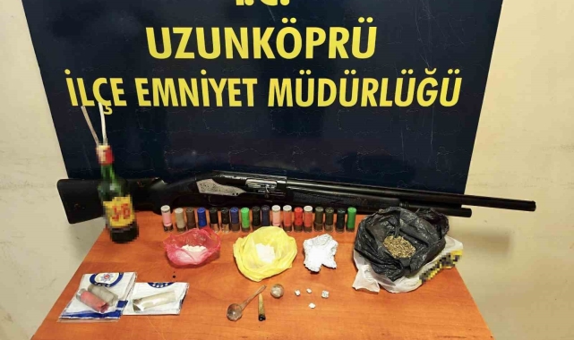 Uzunköprü'de uyuşturucu operasyonu