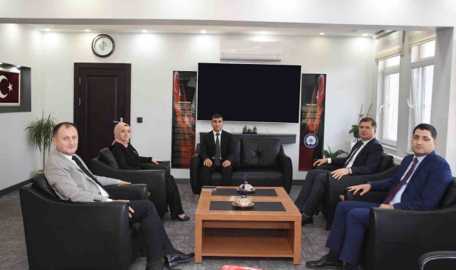 Vali Yardımcılarından Emniyet Müdürü Baybaba'ya 'hayırlı olsun' ziyareti