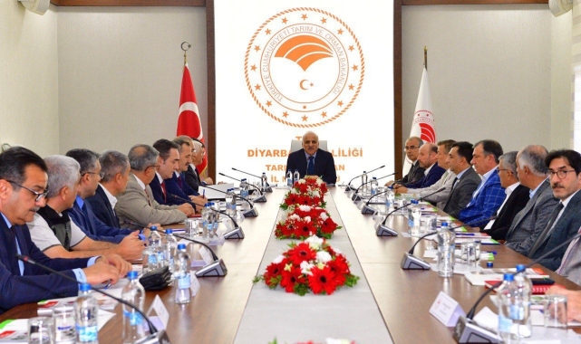 Vali Zorluoğlu başkanlığında Diyarbakır'ın tarımı ele alındı