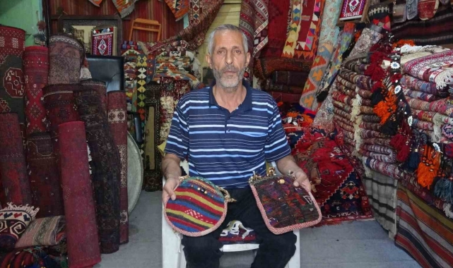Van'ın yıpranan kilimleri hediyelik eşyaya dönüştürülüyor