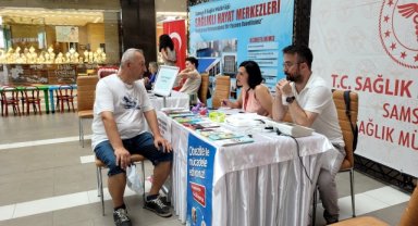 Vatandaşlara sağlıklı hayat merkezleri ve sunulan hizmetler anlatıldı