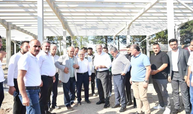 Yahyalı Belediyesi ve Tekstil Fabrikası Şantiyesi'ne ziyaret