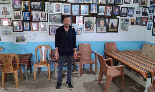 Yayla kahvehanesinde fotoğraflarla zaman yolculuğu