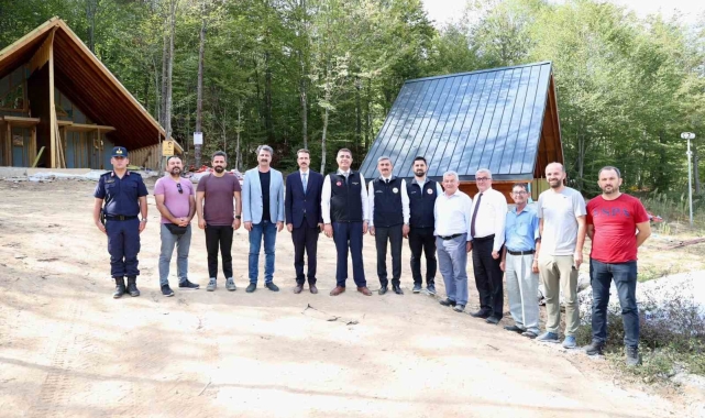 Yaylagöl Uluslararası Kamp Merkezi yükseliyor