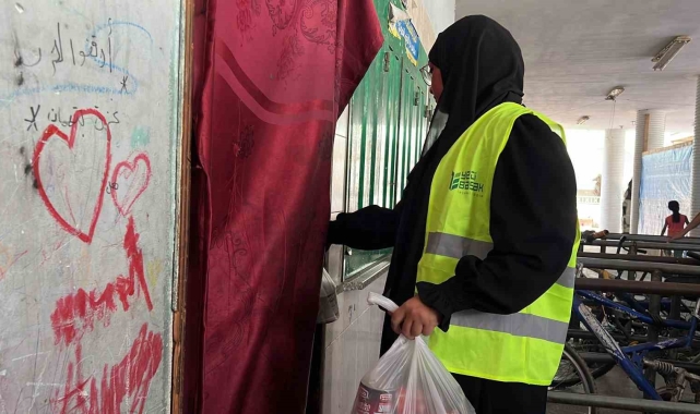 Yedi Başak Derneği, kuban bağışlarını konserve olarak Gazzelilere ulaştırdı