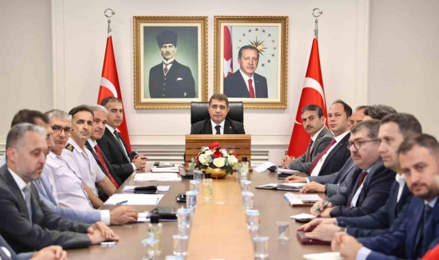 Yeni eğitim yılı için güvenlik toplantısı yapıldı