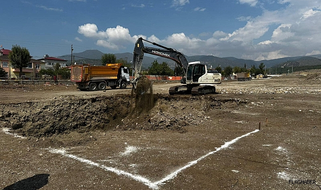 YENİ JANDARMA KOMUTANLIĞI BİNASI İÇİN İLK KAZMA VURULDU!
