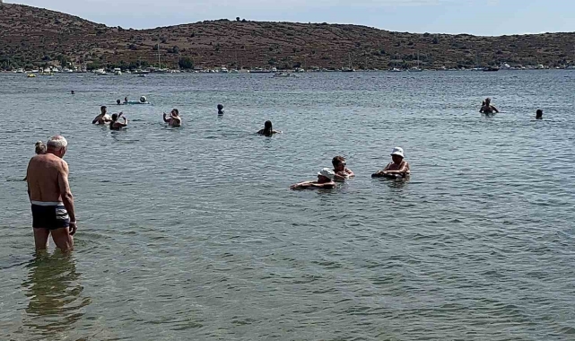 Yerli turistlerin tatil keyfi bitti, yabancıların Bodrum'daki eğlencesi devam ediyor